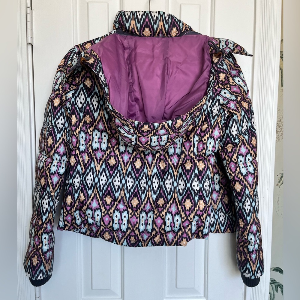 Levi's Aztec Geometric Patterned Puffer Jacket - image 2